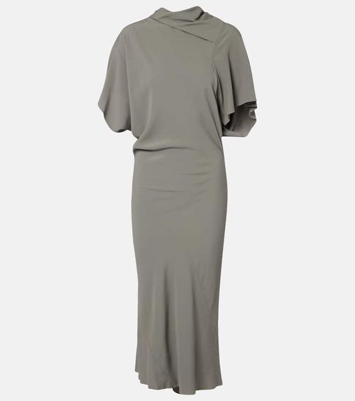 Seb draped midi dress