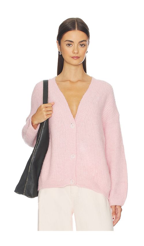 American Vintage V Cardigan in Barbe A Papa Chine. XS/S also in