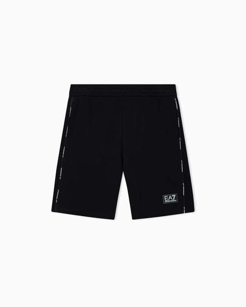 Logo Series Boy cotton-blend Bermuda shorts