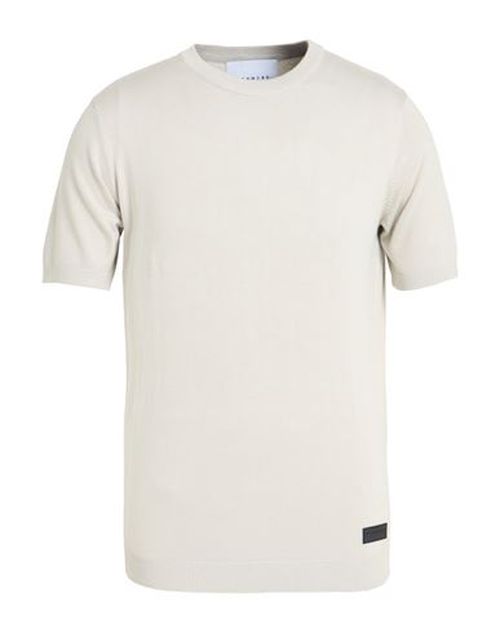 Man Sweater Light grey Size M Viscose, Nylon
