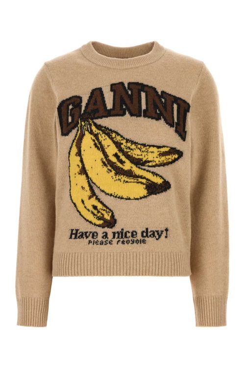 Wool Sweater — Beige