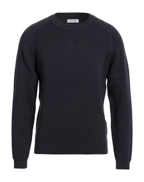 Man Sweater Midnight blue Size M Cotton