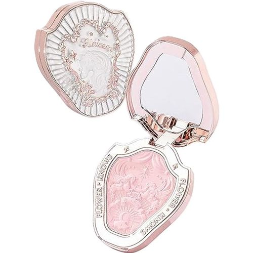 FlowerKnows - Unicorn Embossed Powder Blush - 5g - 01 Snowy Pear