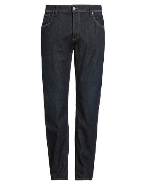 Man Jeans Blue Size 31 Cotton, Elastane