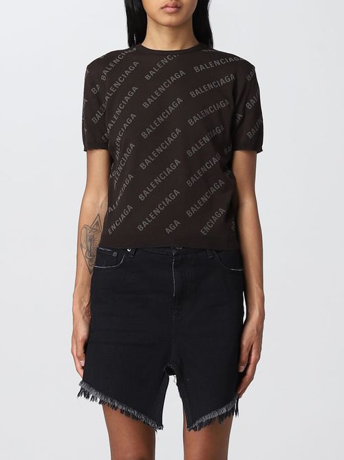 Jumper Women colour Brown