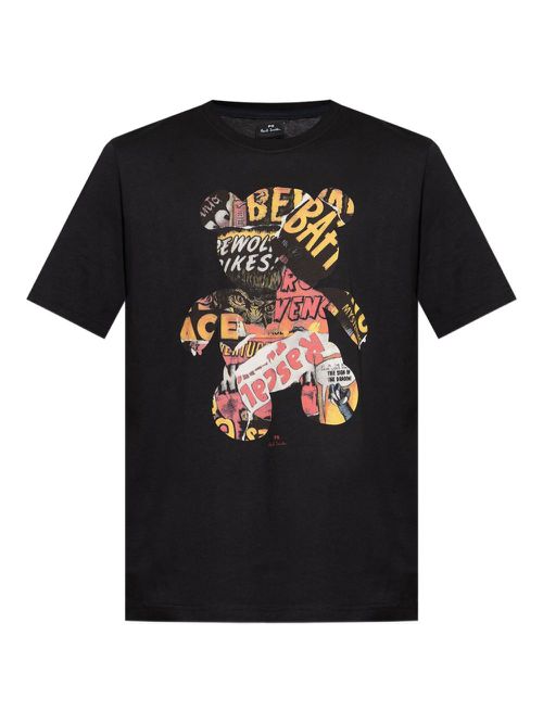 Graphic-print T-shirt - Black