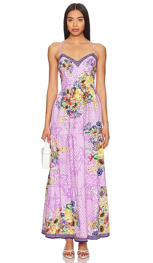 Agua Bendita x REVOLVE Suzie Maxi Dress in Purple. - L also in M