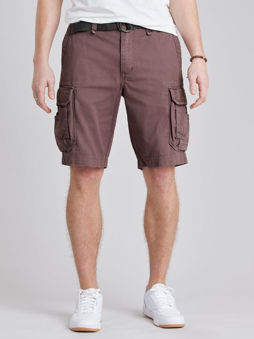 Men's Survivor Belted Cargo Shorts by UNIONBAY, Pallor