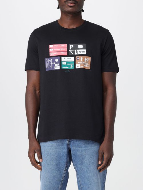 T-Shirt Men color Black