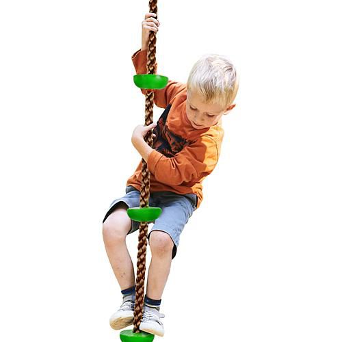 Knotted Climbing Rope