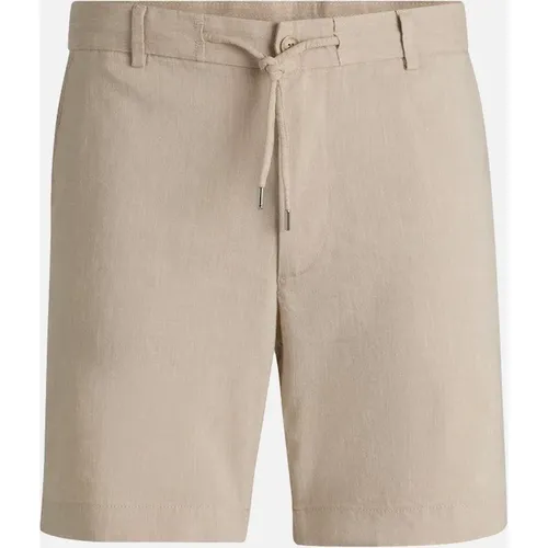 Men's BOSS Black C-Kane-RDS-Shorts 275 L Beige - Tan - Size: 30/32