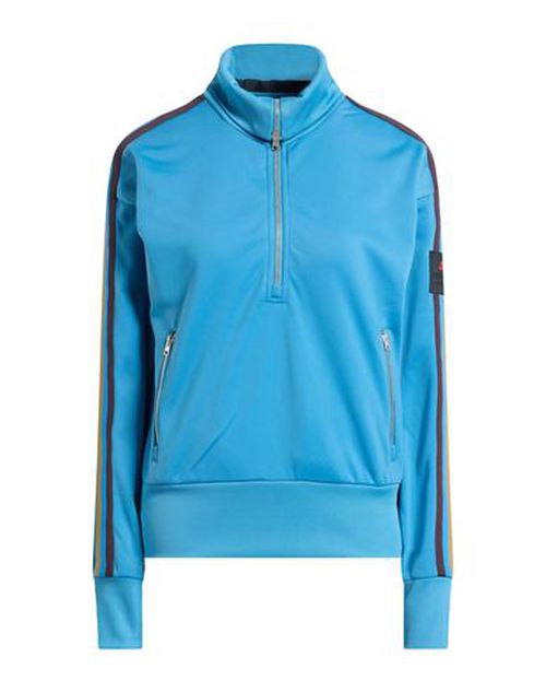 Peuterey. plurals Woman Sweatshirt Pastel blue Size 2 Polyester, Polyamide, Elastane