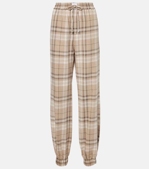 Cotton-blend sweatpants