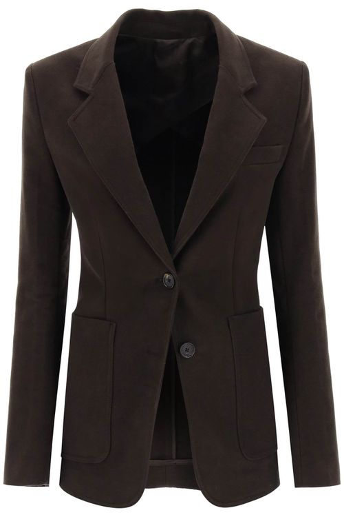-Blazer Sagomato In Flanella-Donna