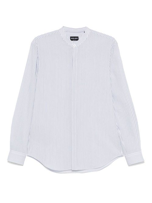 Striped cotton shirt - Blue