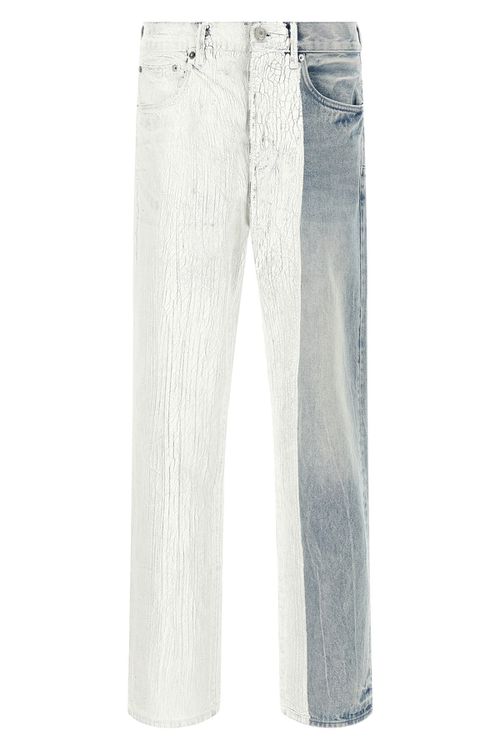 'Crackle Silver' Jeans