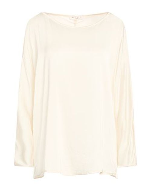 Woman Top Ivory Size 6 Viscose, Elastane