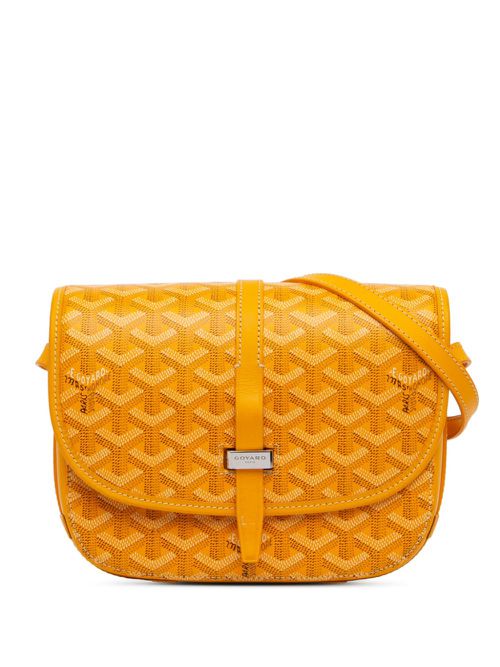 2020 Goyardine Belvedere PM crossbody bag - Yellow