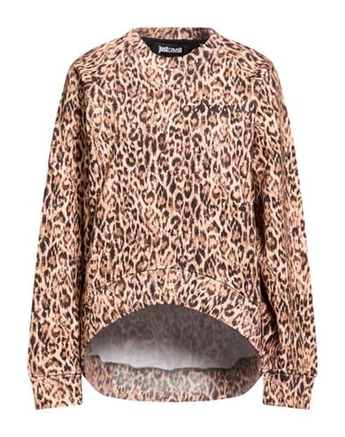 Woman Sweatshirt Beige Size M Cotton