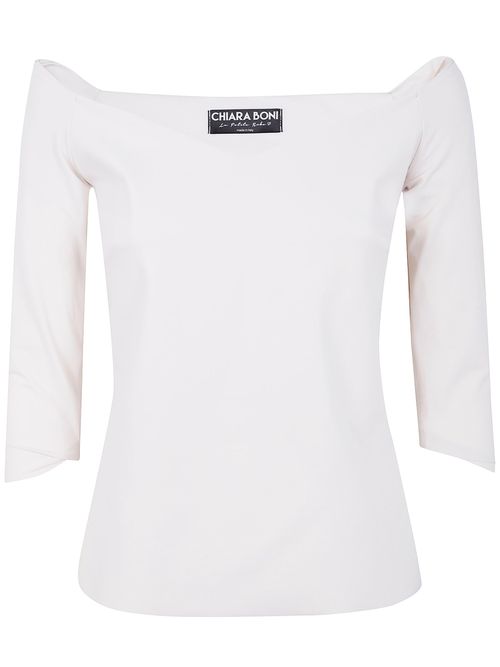 Chiara Boni "Saffron L" Jersey Top