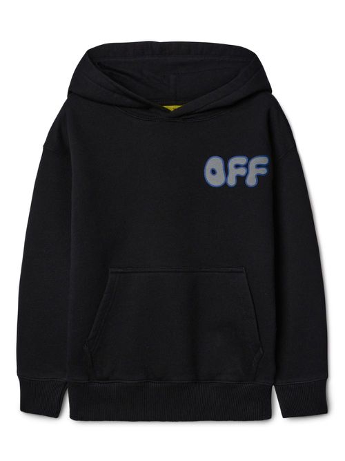 Arrow Chunky cotton hoodie - Black