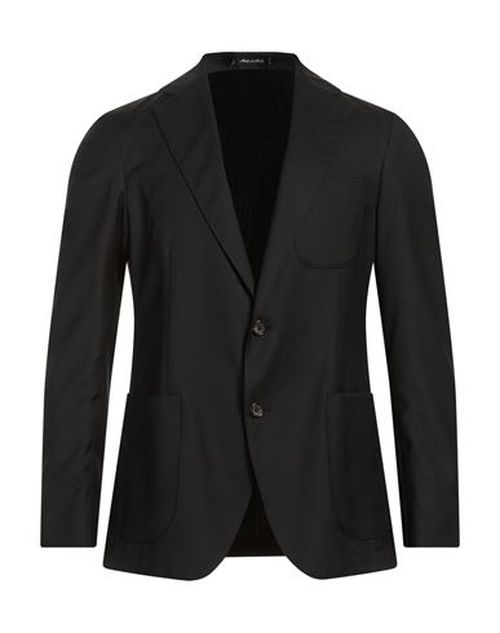 Man Blazer Black Size 36 Wool