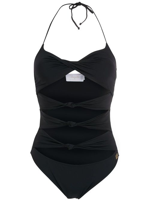 Nó panelled swimsuit - Black