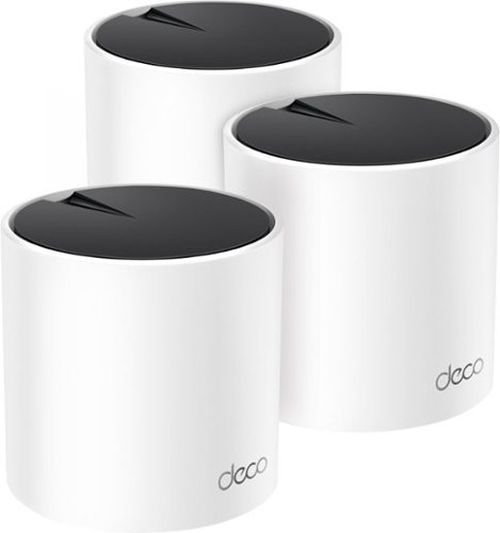 Deco X25 AX1800 Dual-Band Whole Home Mesh Wi-Fi 6 System (3-Pack) - White