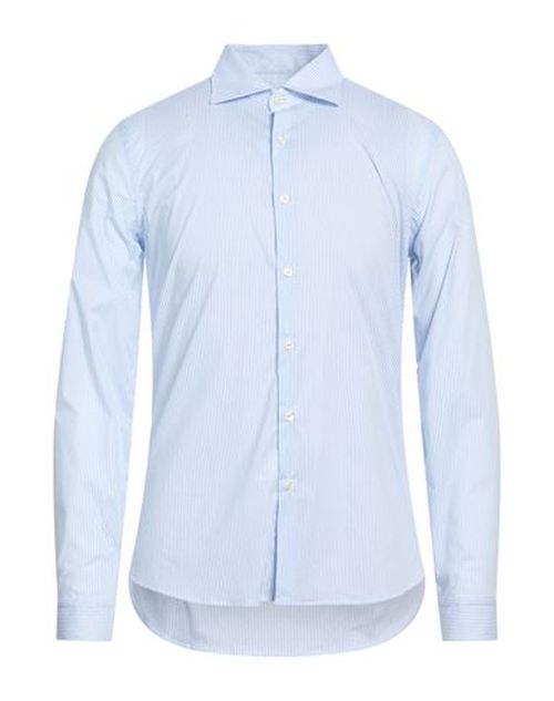 Man Shirt Azure Size 15 ¾ Cotton