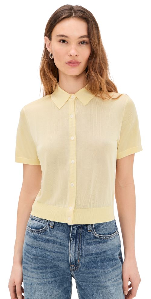 Lucca Cardigan Pale Yellow