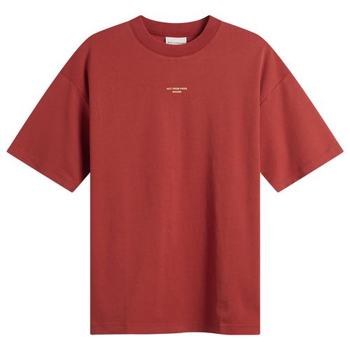 Men's The Classic Slogan T-Shirt in Dark Red