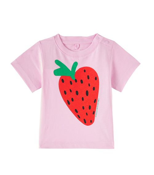 Stella McCartney Kids Baby printed cotton jersey T-shirt