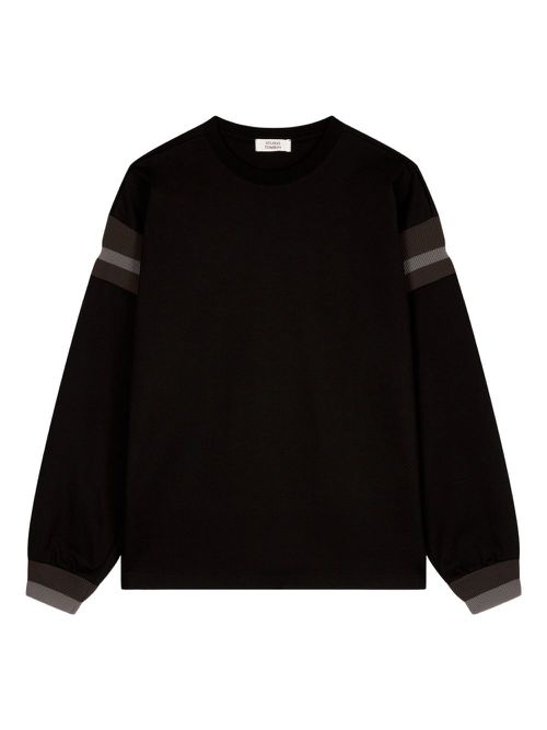 STUDIO TOMBOY armband long-sleeve T-shirt - Black