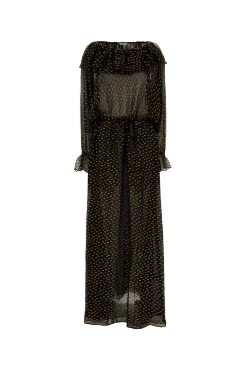 Gown Dress — Black