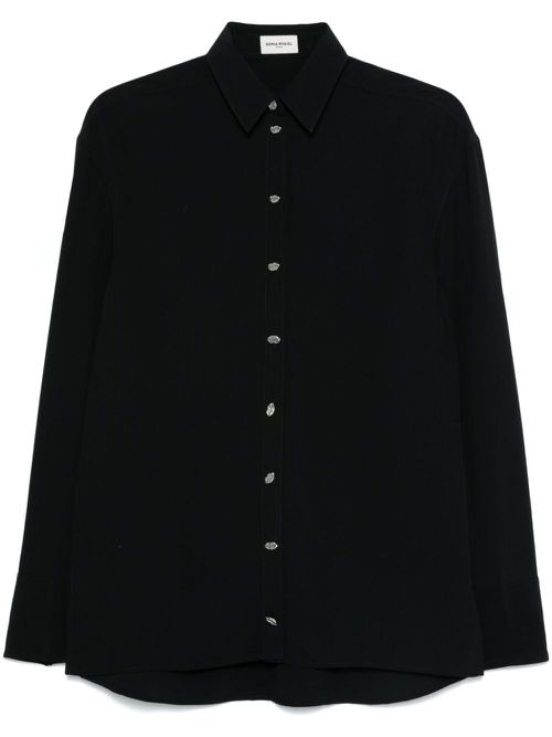 Crepe shirt - Black