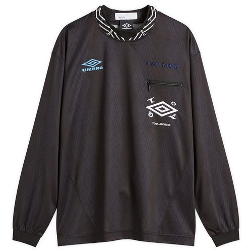 TOGA x Umbro Game Shirt Long Sleeve Black