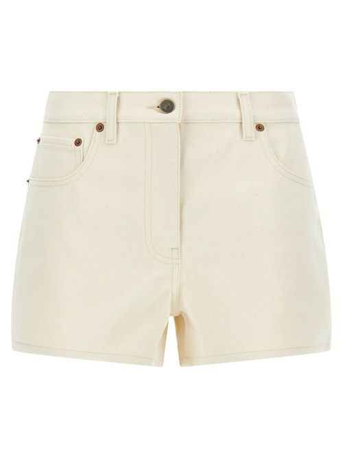 Beige VGold Shorts