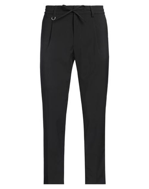 Paolo Pecora Man Pants Black Size 28 Polyester, Wool, Elastane