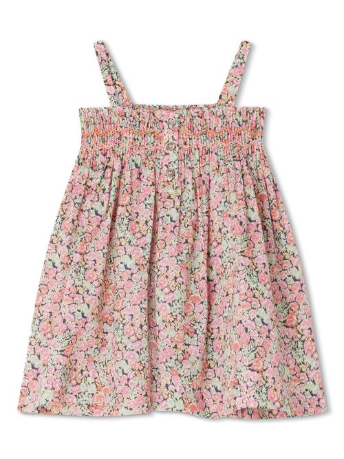 Fabricia floral-print dress - Pink