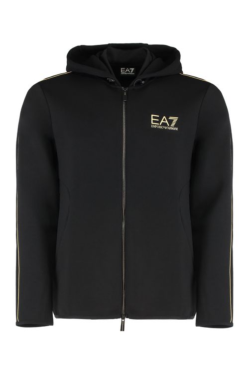 Men's Full Zip Hoodie with Side Zipper Pockets