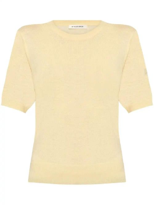 바이말렌비거 여성 logo-embroidery knitted top 10252027371096