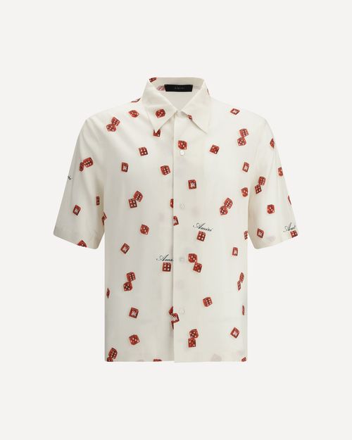 AMIRI Dice Bowling Shirt Male XL