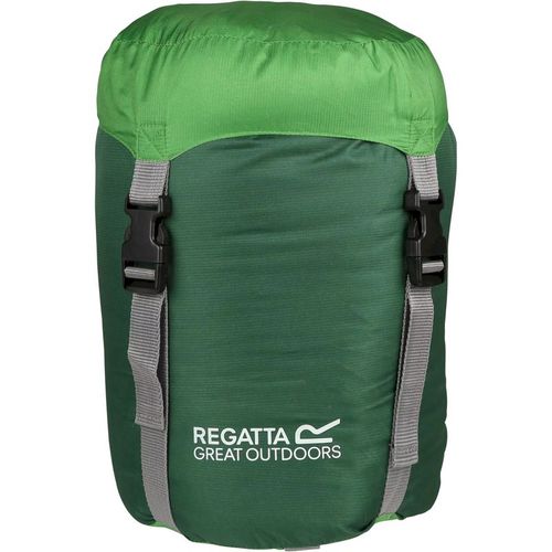 Regatta Unisex Hilo v2 250 Mummy Sleeping Bag (Extreme Green/Green Pastures) - One Size