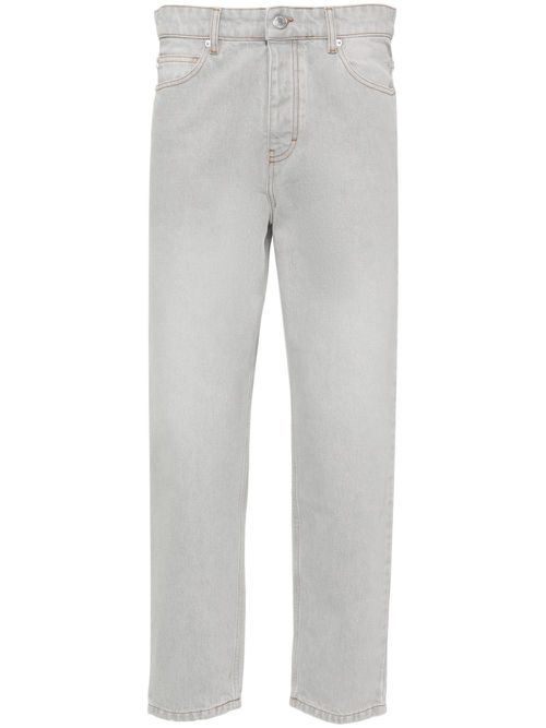 Cropped tapered jeans - 0555 JAVEL GREY