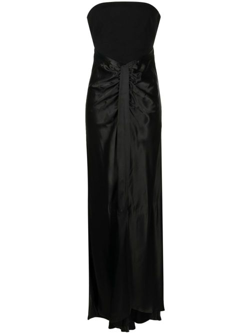 Wayfaring strapless dress - Black