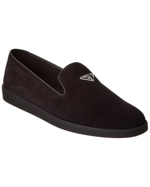 Logo Suede Slipper