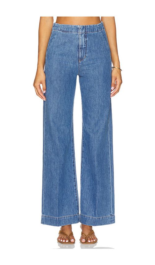 Joe's Jeans Clean Denim Trouser in Blue. -  34 also in
