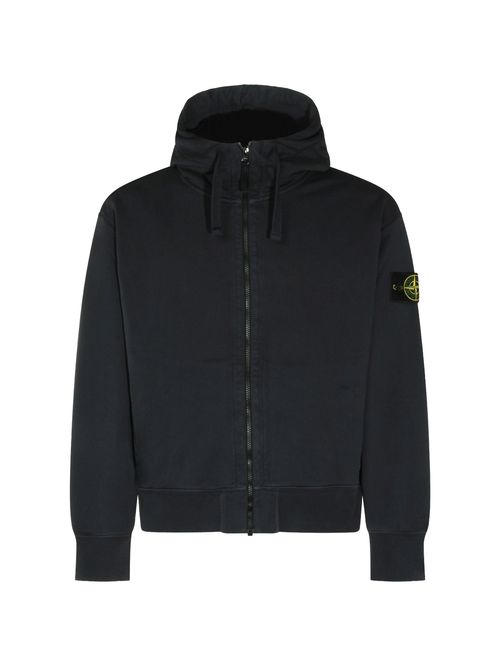 Logo-Patch Zip-Up Hoodie