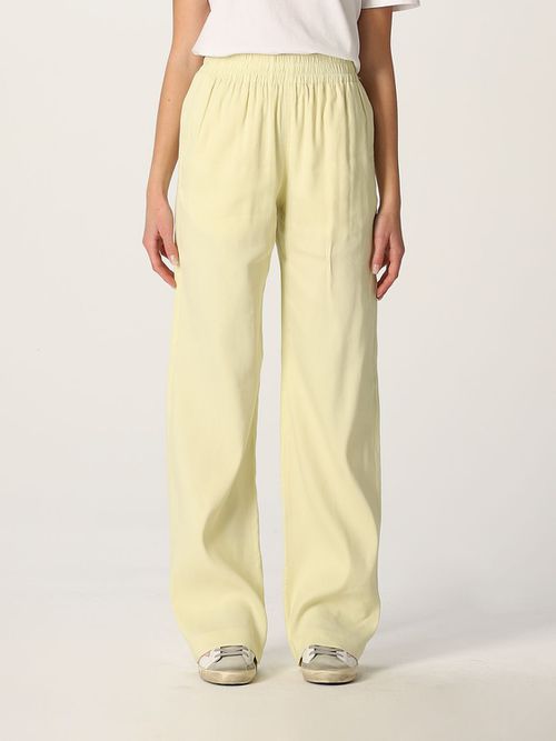 Jogging trousers in viscose blend