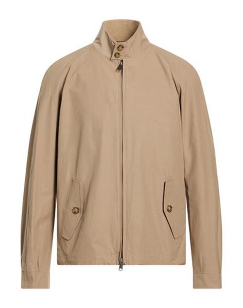 Man Jacket Sand Size 34 Cotton, Polyester